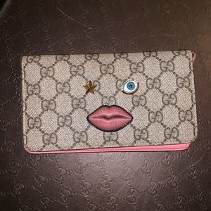 Gucci Circus Phone Case/Wallet wristlet